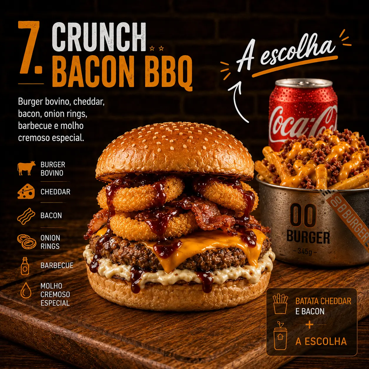 Combo Crunch Bacon BBQ